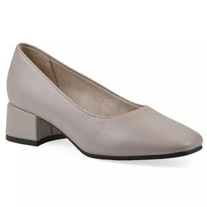 Cliffs by White Mountain Women's Quintesa Block Pumps- Wide Width 7W